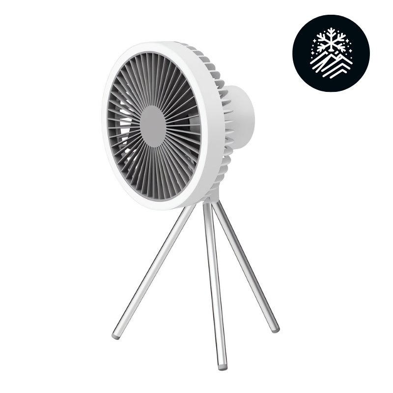 VENTILADOR INALAMBRICO CON LUZ LED