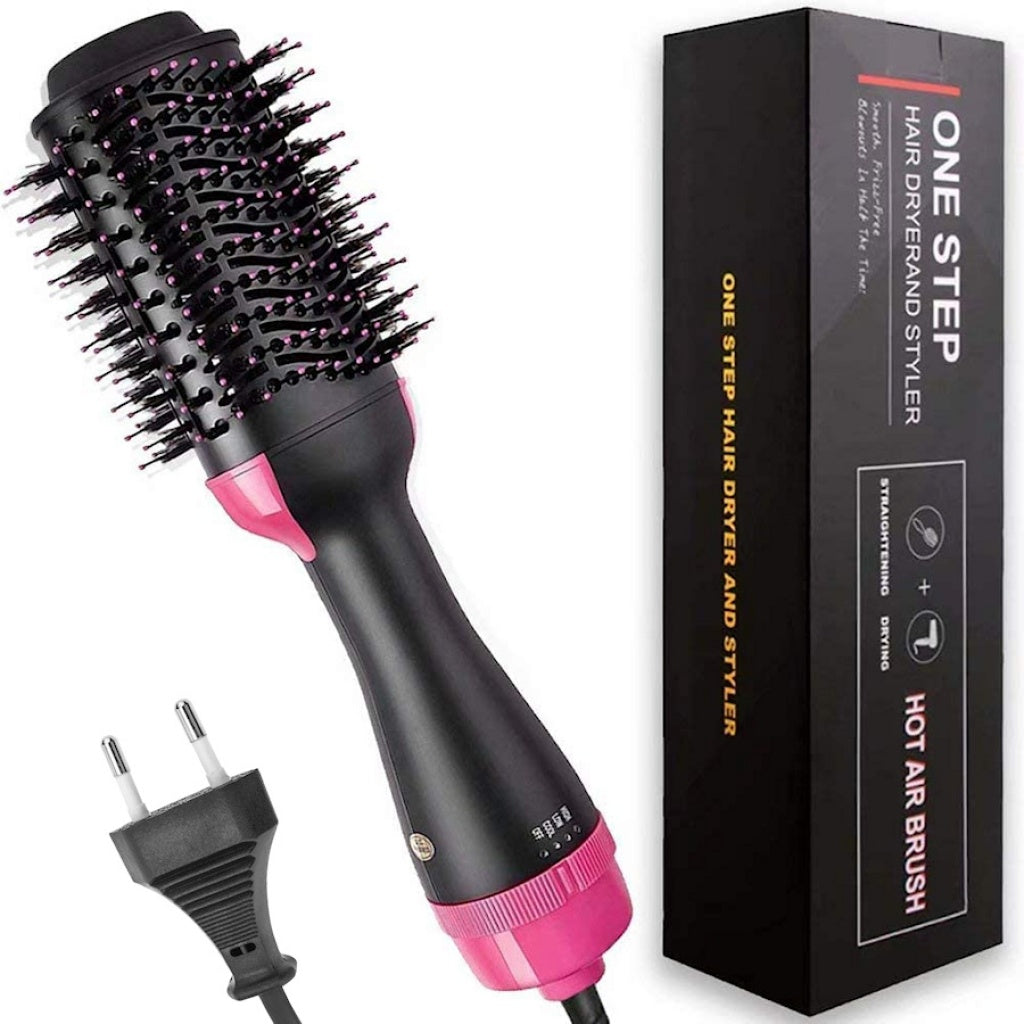 CEPILLO ALISADOR PLANCHITA SECADOR 3 EN 1 CABELLO ANTI FRIZZ