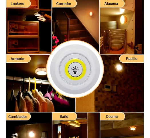 SET DE 3 LUCES LED